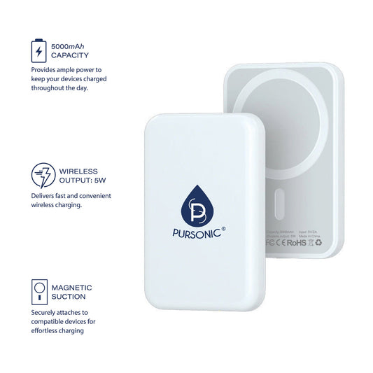 Magnetic Wireless Power Bank – Portable, Powerful, Effortless Charging