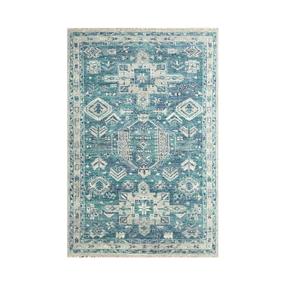 Multi Size Turquoise, Gray Hand Knotted Arts & Crafts 100% Wool Turkish Oushak Traditional Oriental Area Rug